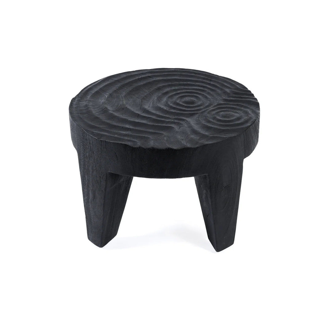 The Madero Coffee Table - Black, D 61 CM