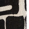 The Aztec Bed Throw  128 x 240 cm- Natural Black