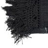 The Gypsy Bed Throw - 122 x 260 cm, Black