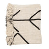 The Evil Eye Bed Throw - 128 x 240 cm, Natural Black