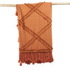 The Berber Bed Throw  - 240 x 300 cm, Terracotta