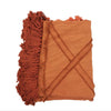 The Berber Bed Throw  - 240 x 300 cm, Terracotta