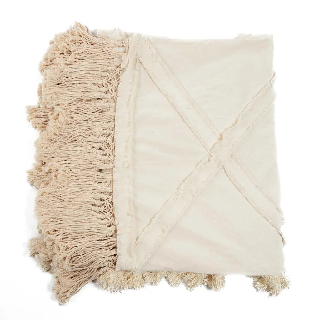 The Berber Bed Throw - 240 x 300 cm, Natural