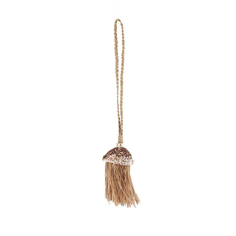 The Raffia Lupina Tassel - Natural