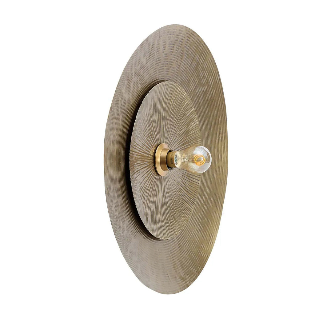 The Double Full Moon Wall Lamp - Brass - M