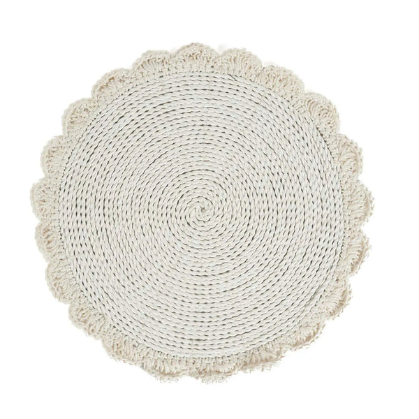 The Macrame Marriage Placemat - Natural