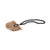 The Raffia Mahkota Tassel - Natural Black