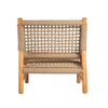 The Ilha Viro One Seater - Outdoor - Natural Brown