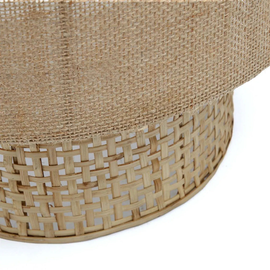 The Bolly Jute Wall Lamp - Natural - M