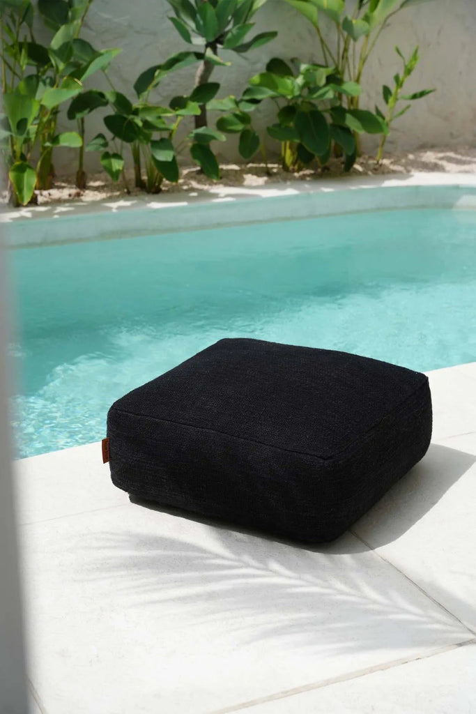 The Comfy Pouffe - Black, 60 x 60 CM