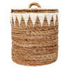 The Banana Stitched Laundry Baskets - L