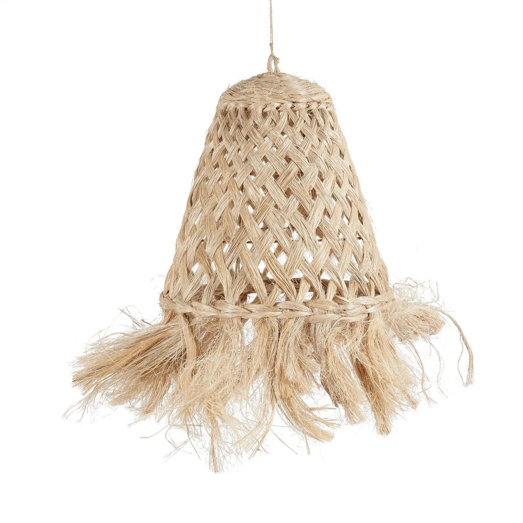 The Abaca Jelly Fish Pendant - Natural - 43 cm