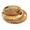 The Teak Root Tray - Natural - L