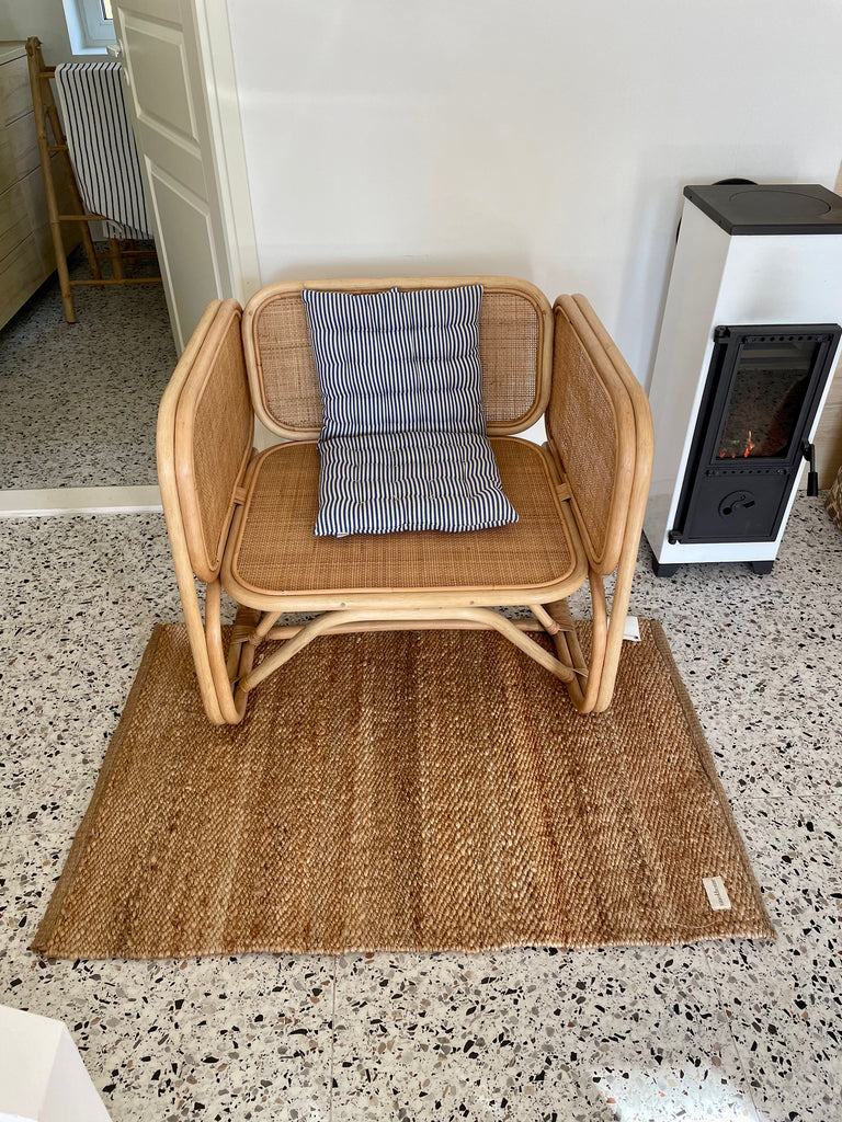 JUTE CARPET NATURAL, 80 x 120 CM