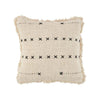 The French Kiss Cushion Cover - Natural Black, 50 x 50 CM