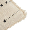 The French Kiss Cushion Cover - Natural Black, 50 x 50 CM