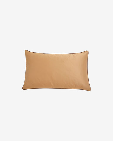 AIN cushion cover, 50 x 80 cm, light brown/brown