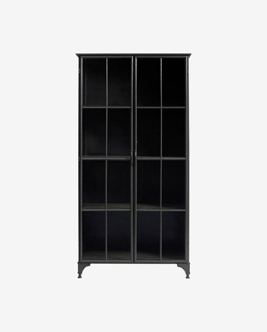 DOWNTOWN cabinet, 2 doors, black