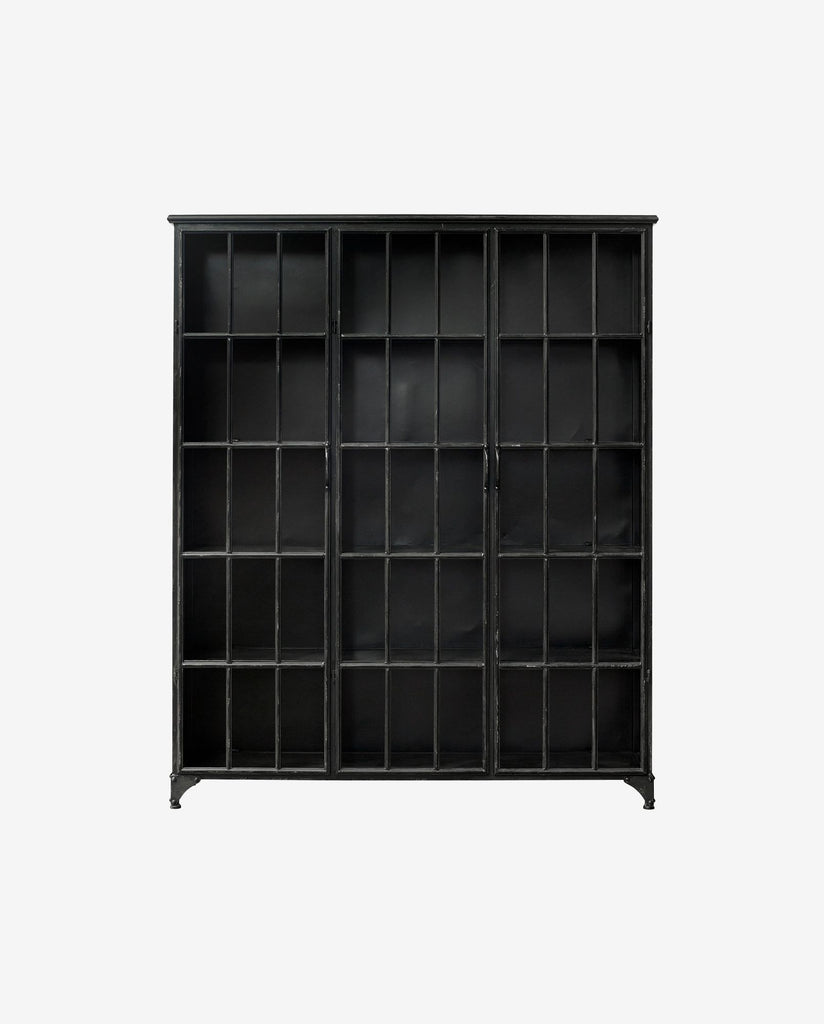 DOWNTOWN cabinet, 3 doors, black