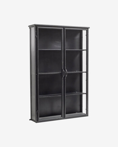 DOWNTOWN wall cabinet, black