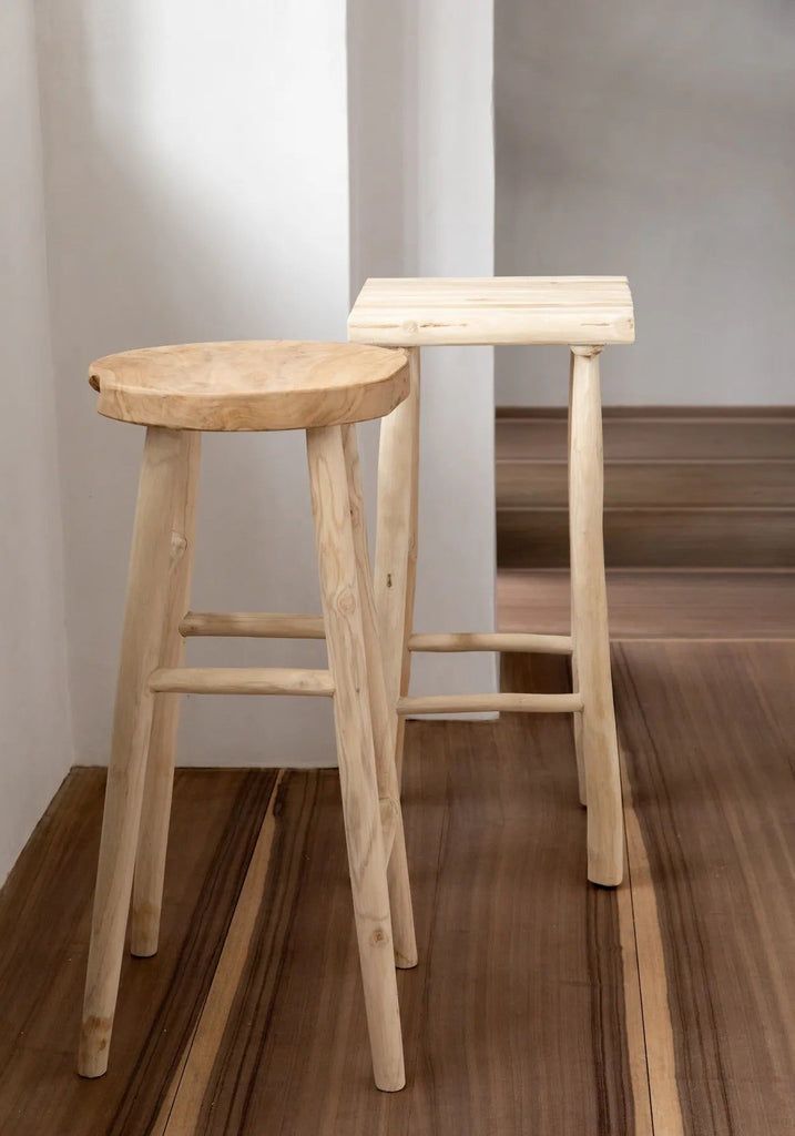 The Island Bar Stool - Natural