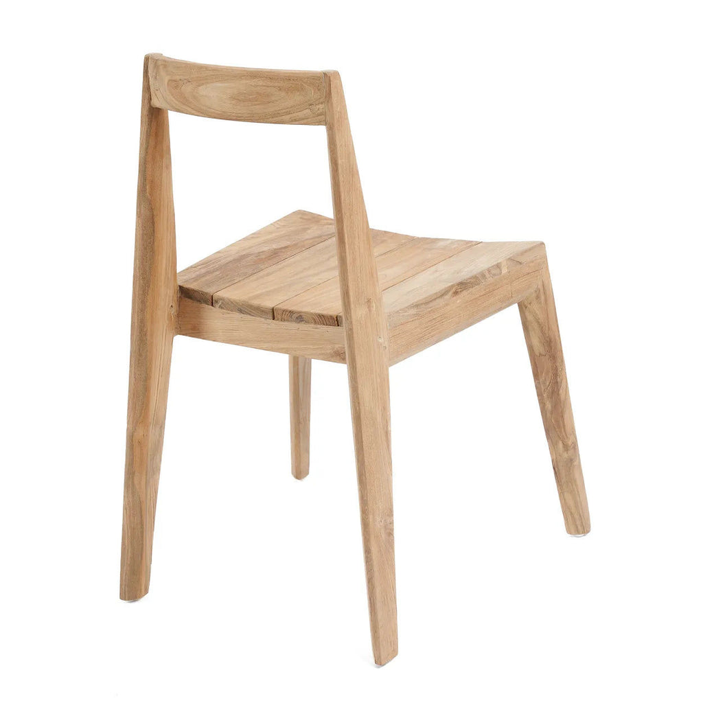 The Paxi Chair - Natural - Teak Wood, Outdoor