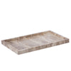 Emilie Marble tray - rectangle - L
