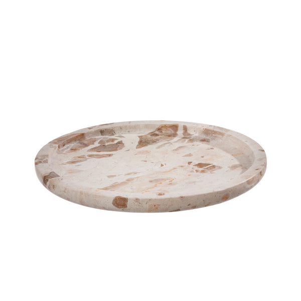 Emilie Marble tray - round - S