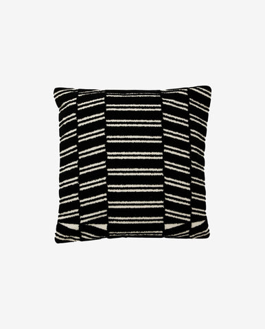 BEID cushion cover - ivory/black, 48 x 48 CM