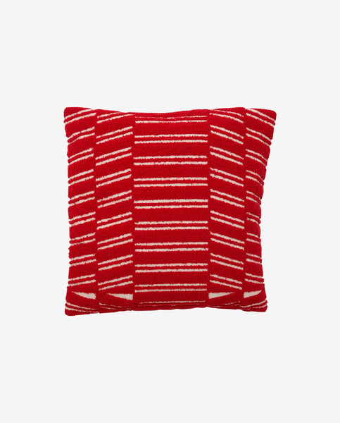 BEID cushion cover - ivory/red, 48 x 48 CM