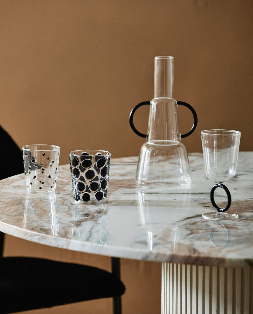 APIUM jug - clear/black