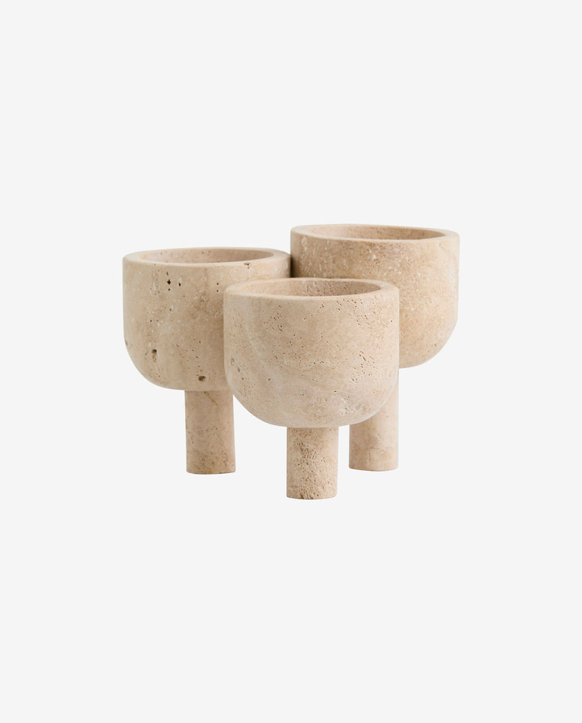 ROCA pot - ivory