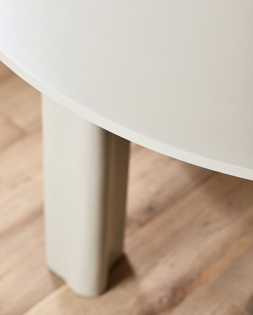 ENVO dining table - beige, Ø 120