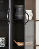 DOWNTOWN wall cabinet, black