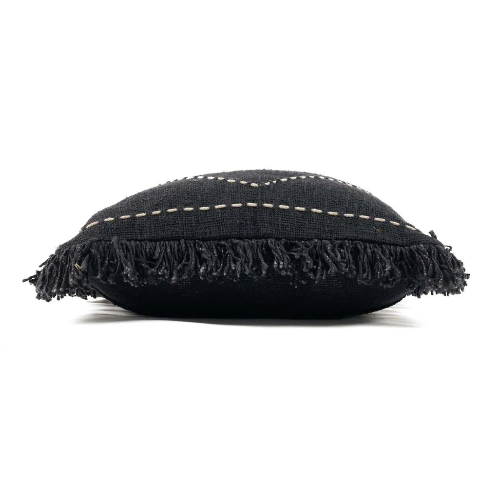 The Kasbah Cushion Cover - Black White, 50 x 50