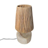 The Grass Teak Wood Table Lamp - Natural