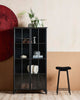 DOWNTOWN cabinet, 2 doors, black