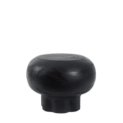 The Tutup Coffee Table - Black, D 60 CM