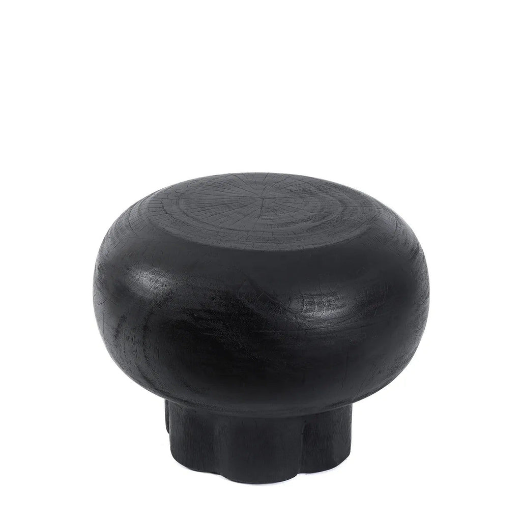 The Tutup Coffee Table - Black, D 60 CM