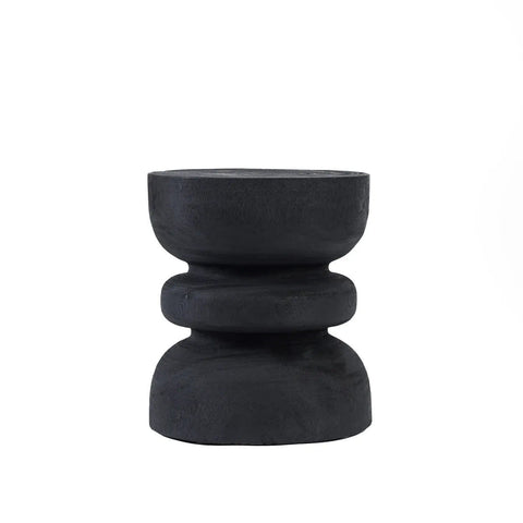 The Cincin Stool - Black, D 35 CM