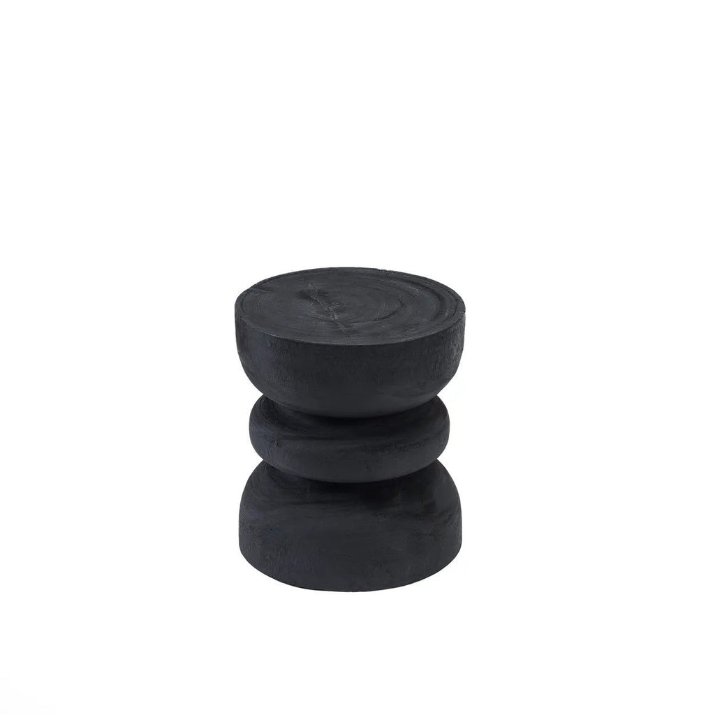 The Cincin Stool - Black, D 35 CM