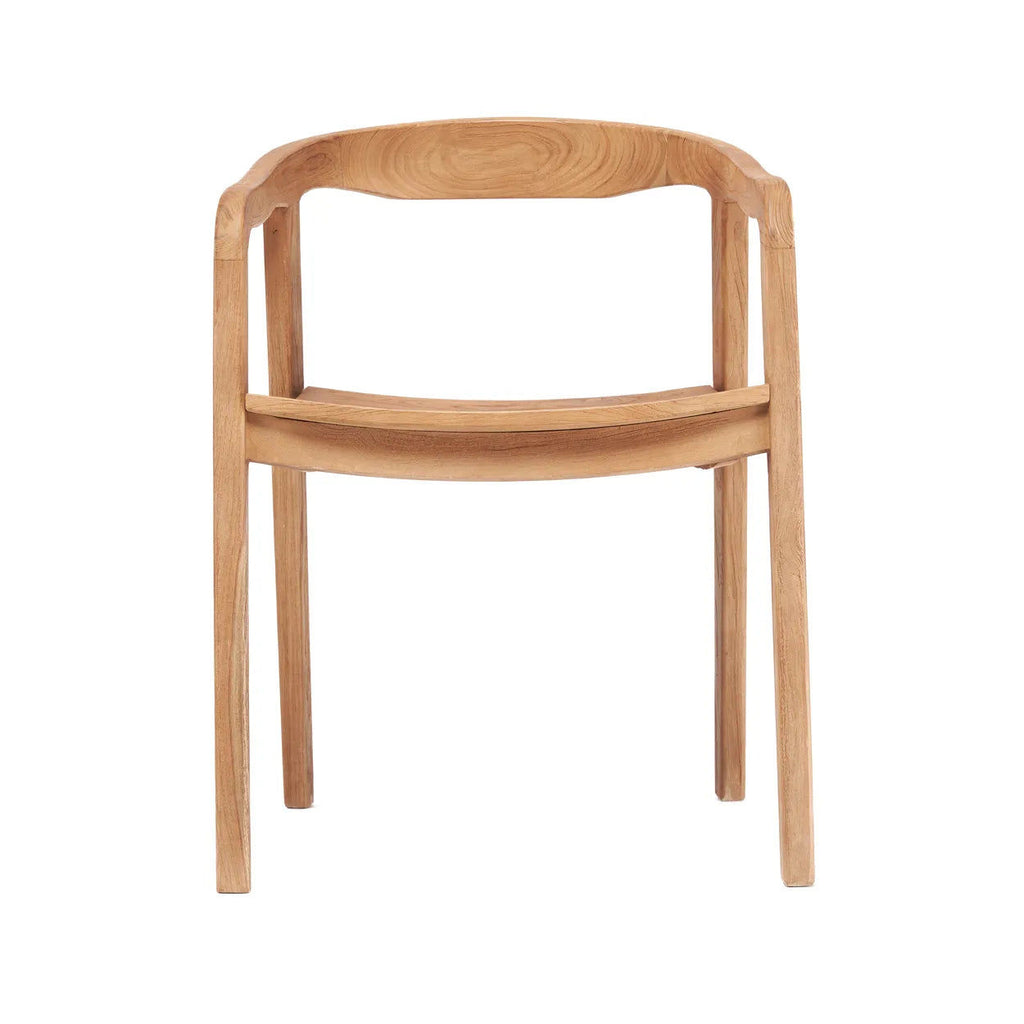 The Nihi Watu Dining Chair - Teak Wood, Indoor