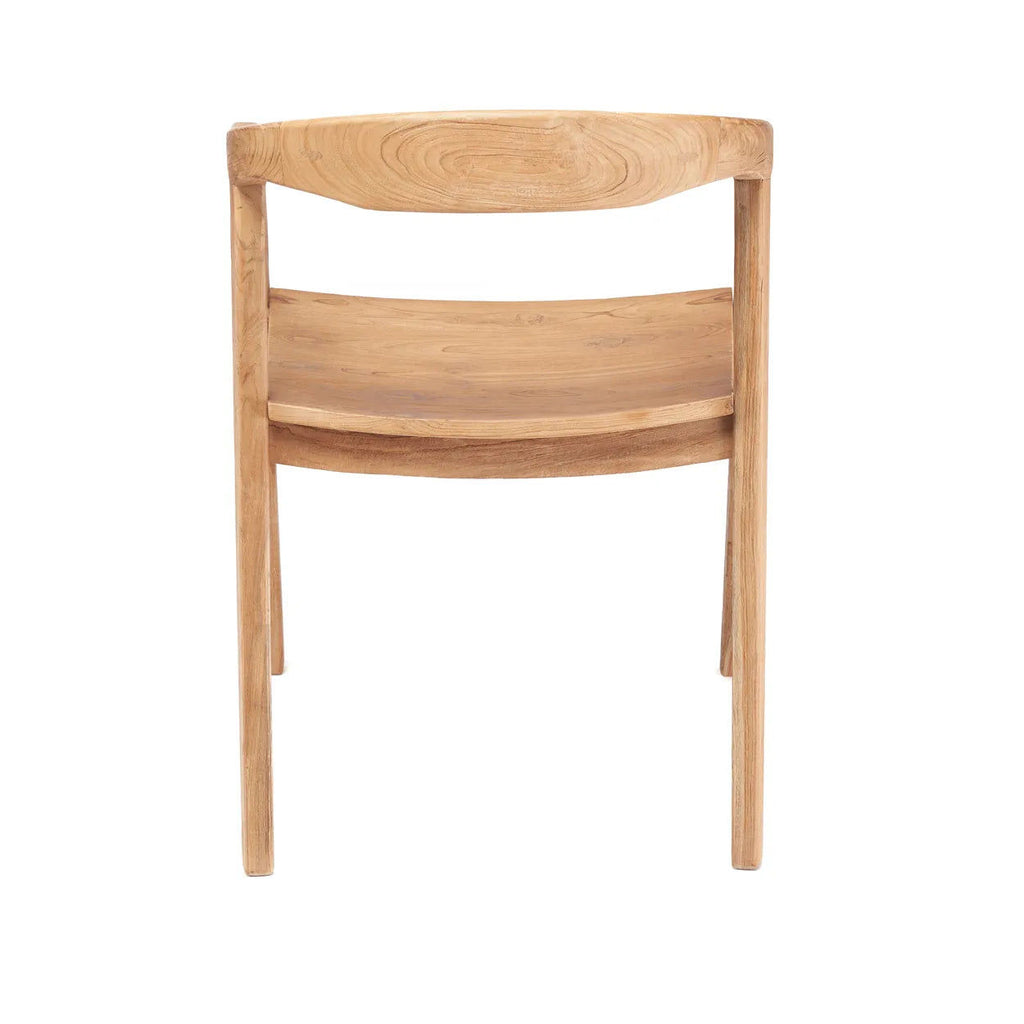 The Nihi Watu Dining Chair - Teak Wood, Indoor