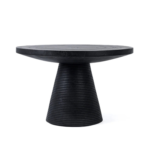 The Hi Matata Coffee Table - Black, D 70 CM