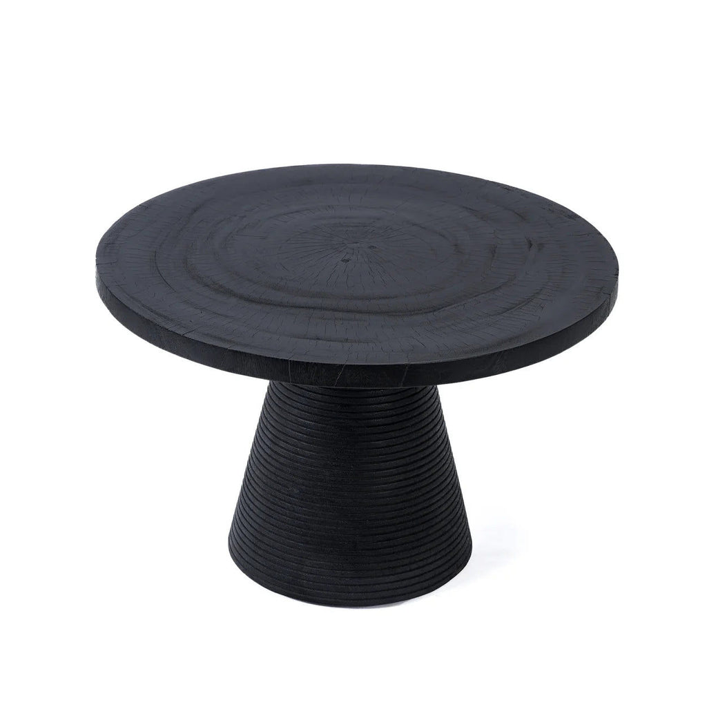 The Hi Matata Coffee Table - Black, D 70 CM