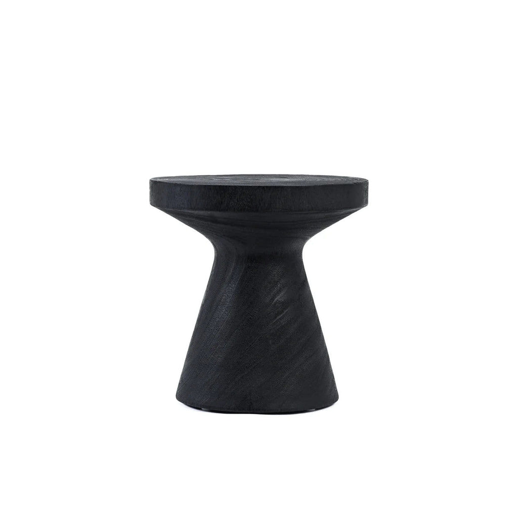 The Gravity Side Table - Black, D 40 CM