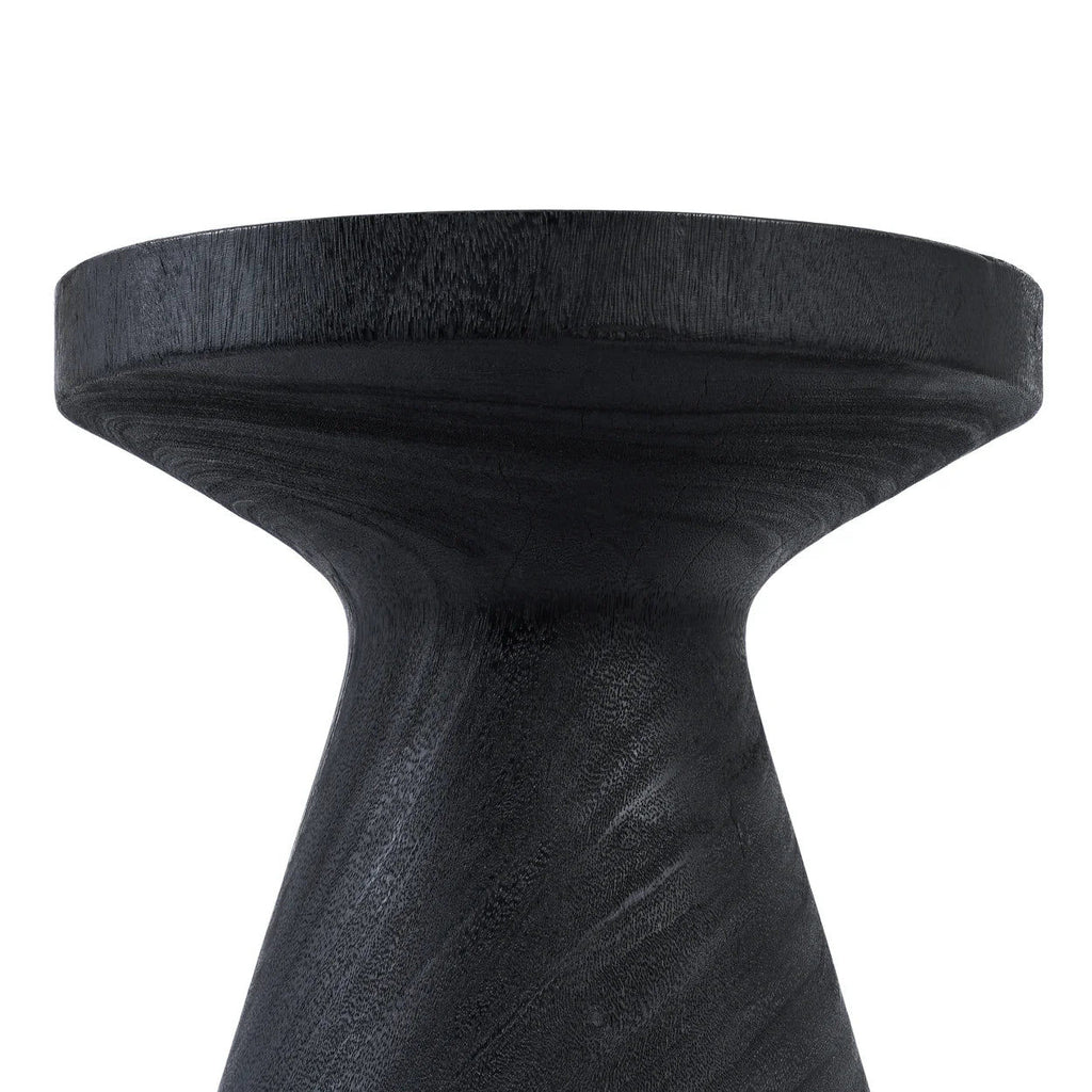 The Gravity Side Table - Black, D 40 CM